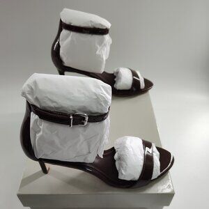 Rebecca Allen Women's All Day Two Strap Size 6 Chocolate Brown